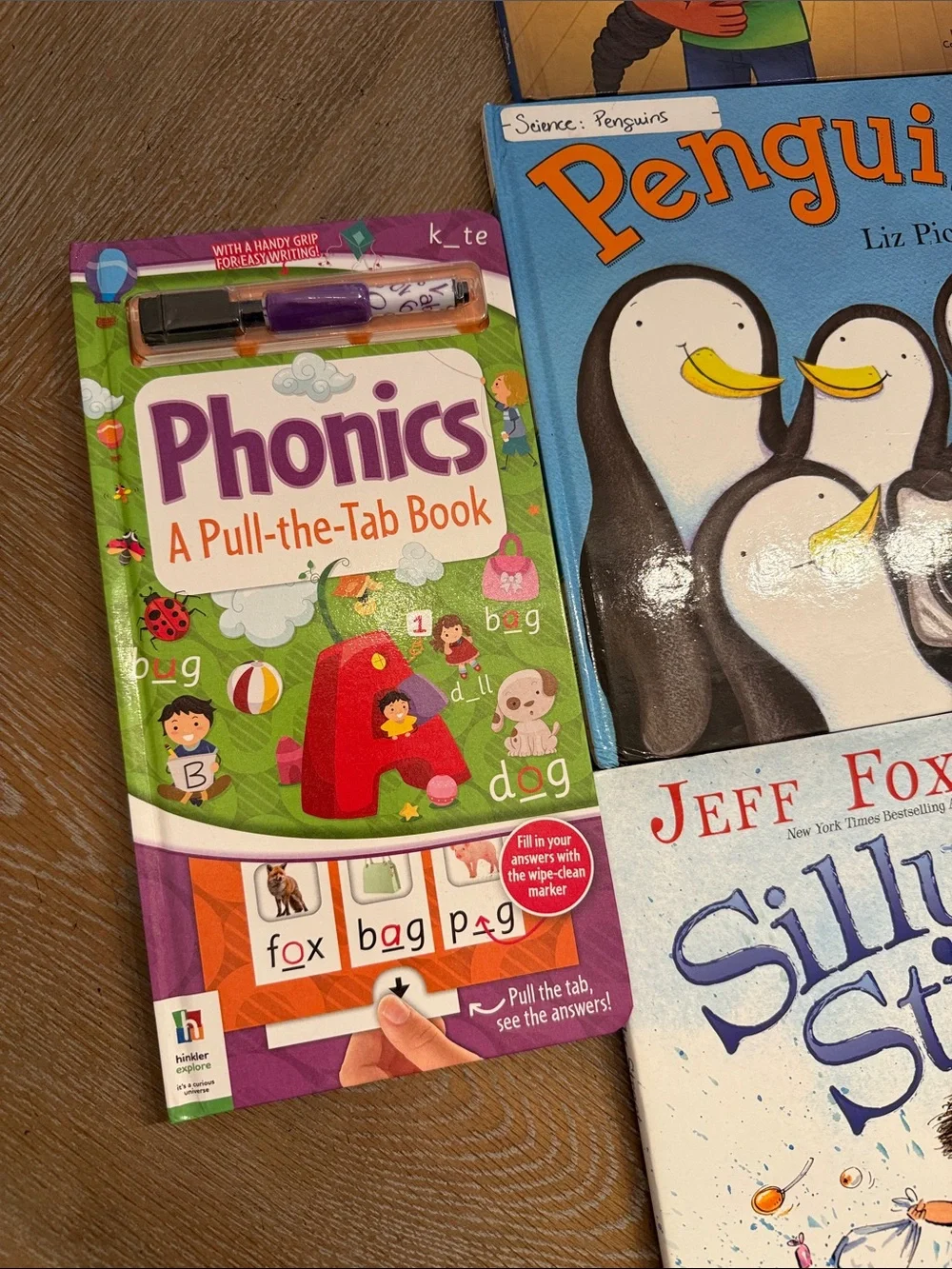 Children’s Book Lot of 6 – Phonics, Penguins, MLK, Social Emotional Learning & J